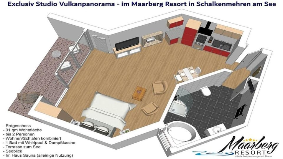 Property building, Living room