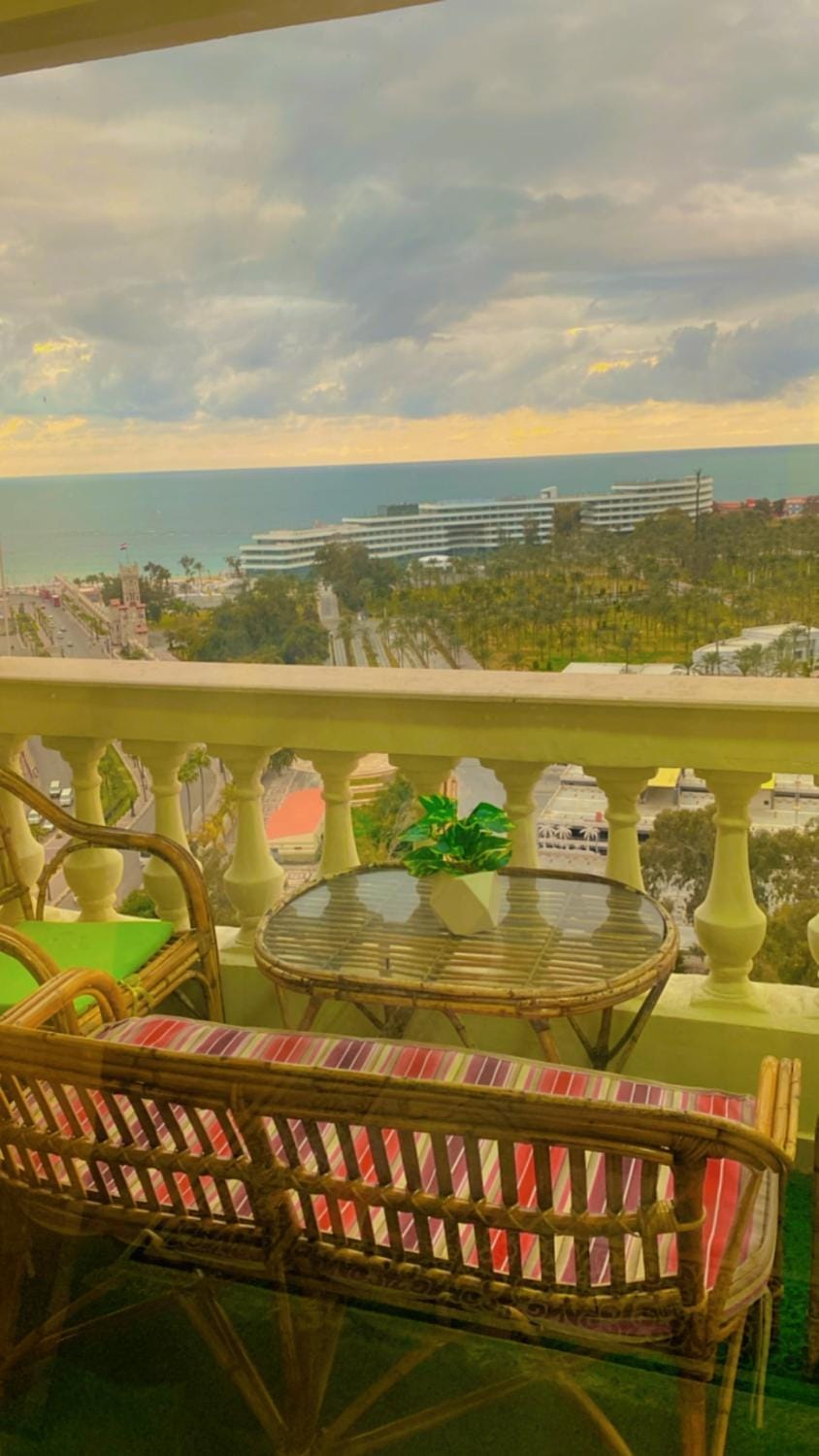 Day, Natural landscape, View (from property/room), Balcony/Terrace, Seating area, Windsurfing, Sea view, Sports