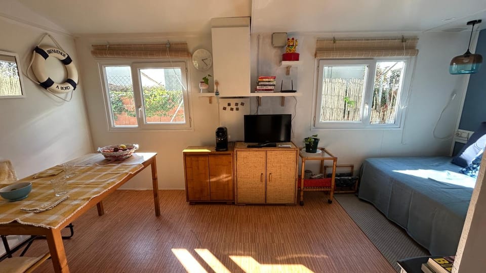 Communal lounge/ TV room, Seating area, air conditioner