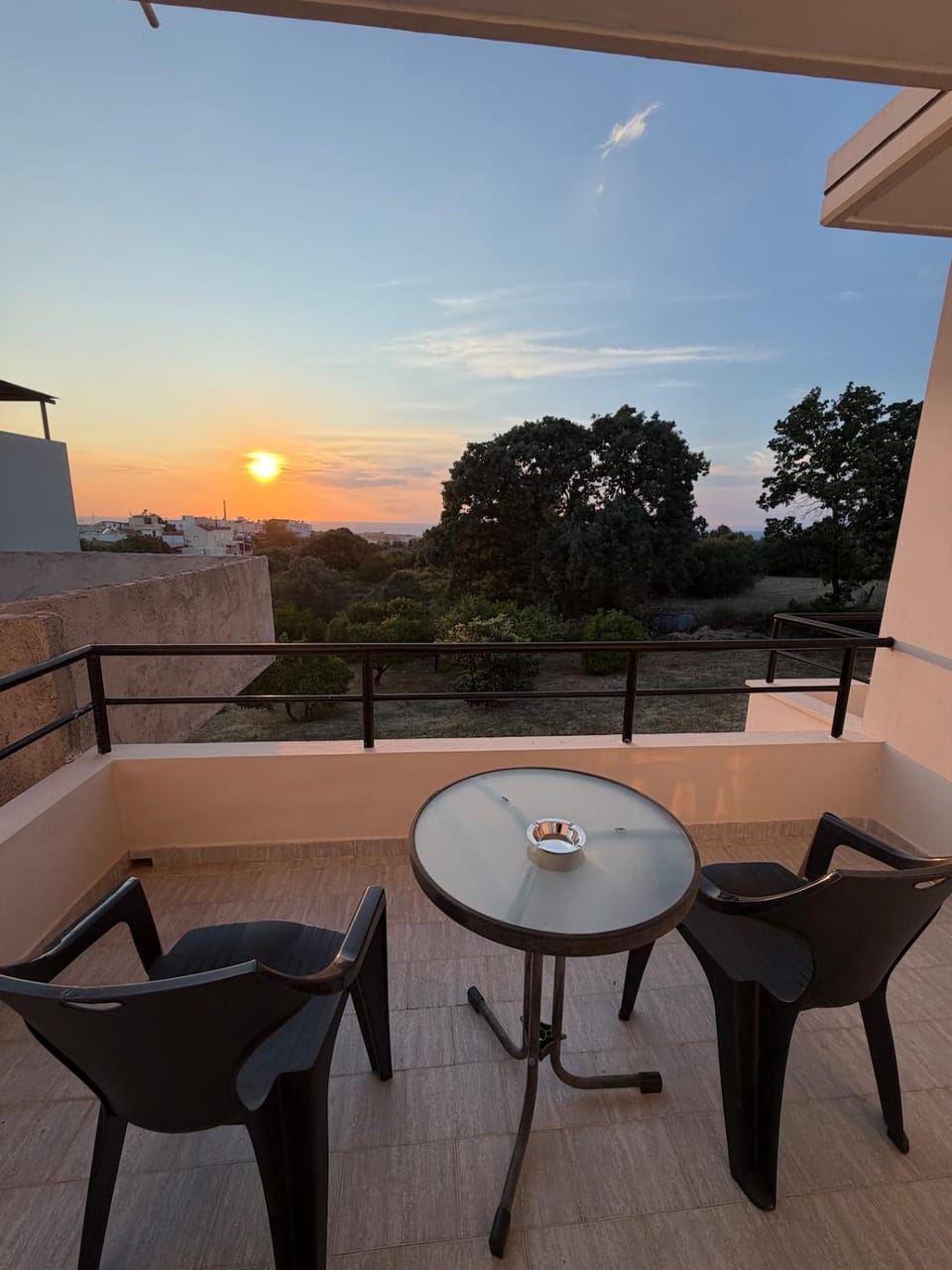 Patio, Day, Natural landscape, View (from property/room), Balcony/Terrace, Sunset