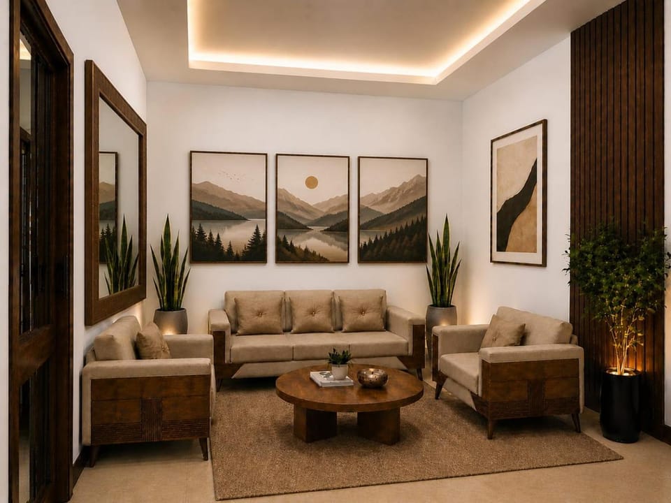 Living room, Seating area