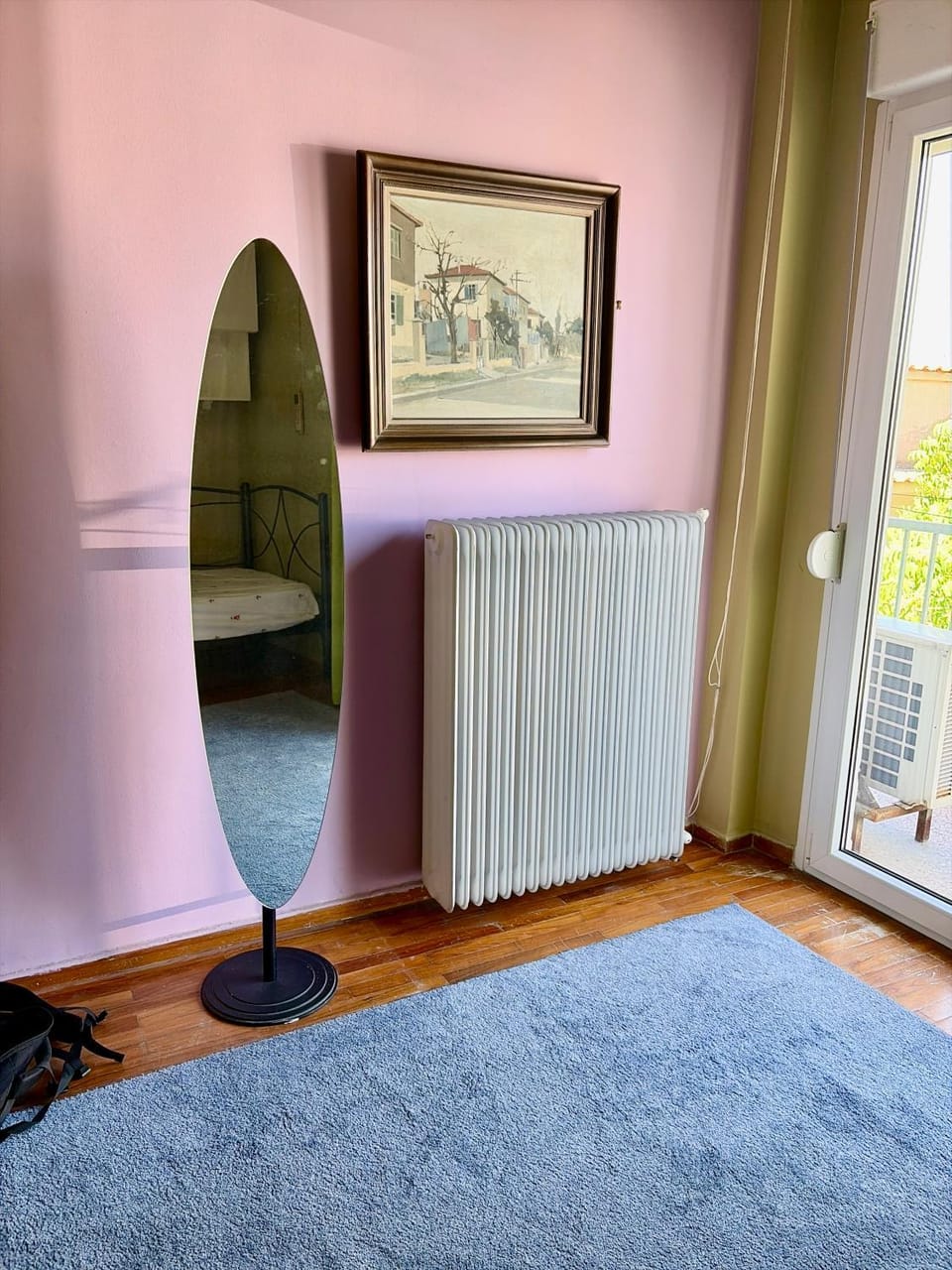 Bedroom in a big apartment with a huge terrace Male Only Bed and Breakfast in Thessaloniki