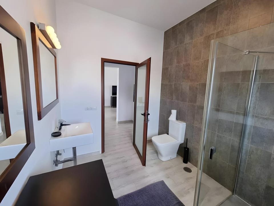 Bathroom, Living room