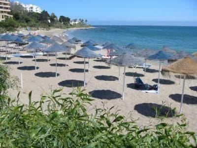 A spacious apartment with an ocean view Apartment in Sitio de Calahonda