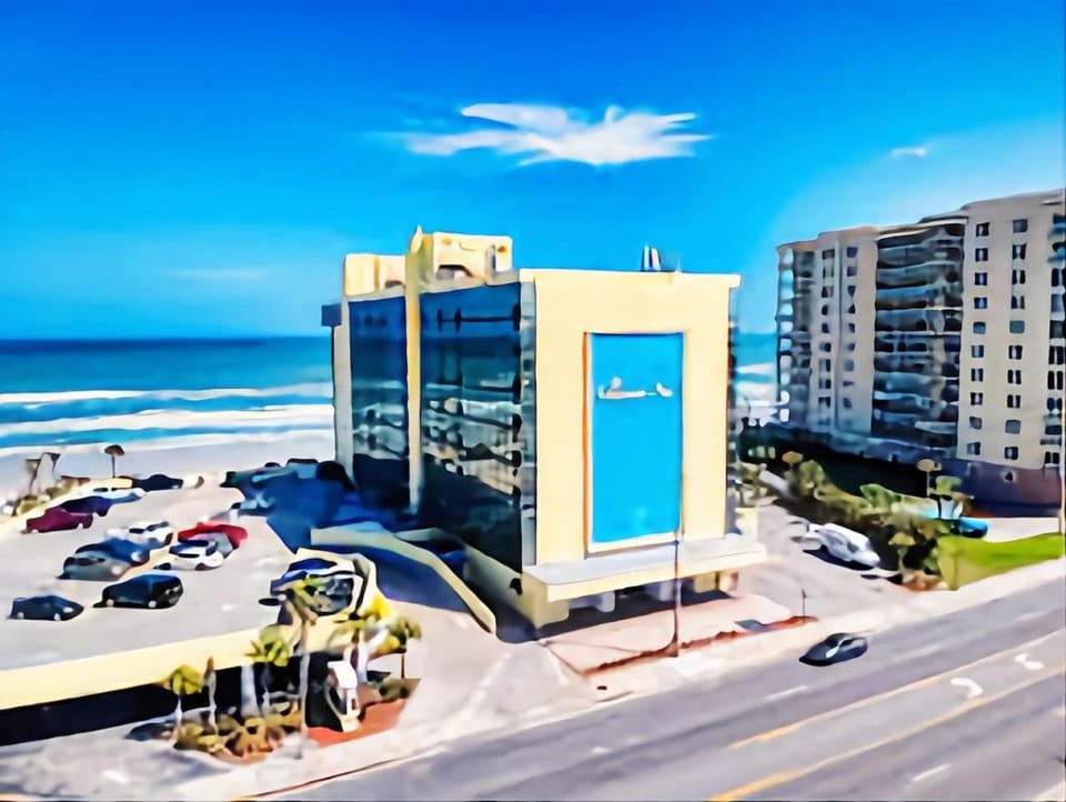Property building, View (from property/room), Beach, Sea view, Parking
