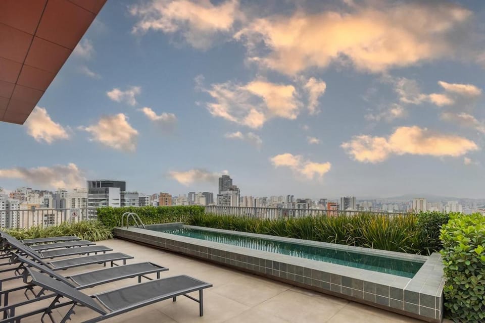 Stay Home Perdizes ao lado do Allianz Park - Academia Top - Piscina no Terraço Apartment in Sao Paulo City