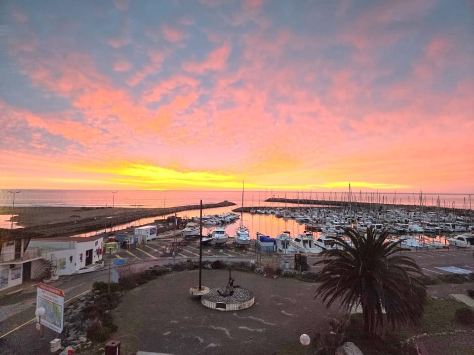 Sea view, Sunset