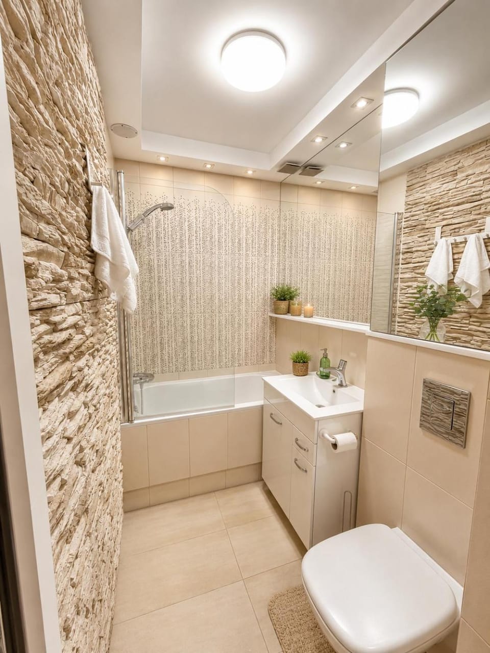 Shower, Toilet, Bath