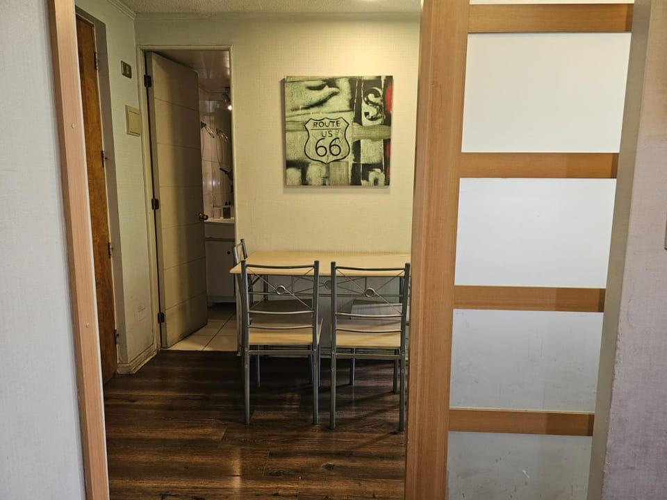 Diagonal Paraguay Parque Bustamante Apartment in Providencia