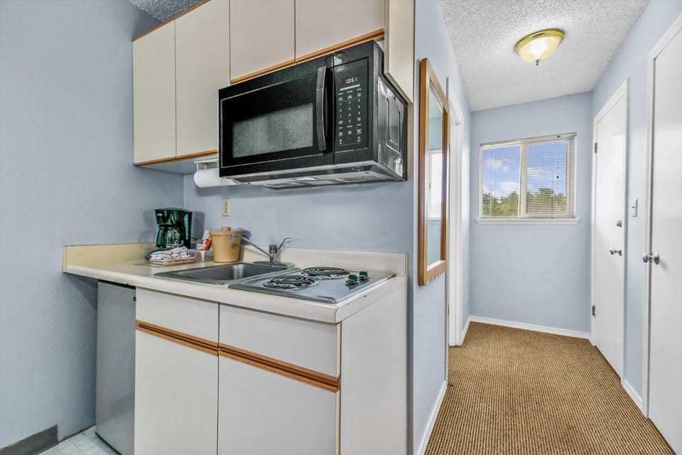 Pet Friendly Studio Condo with King Bed and Kitchenette - Pool and Hot Tub House in Ocean Shores