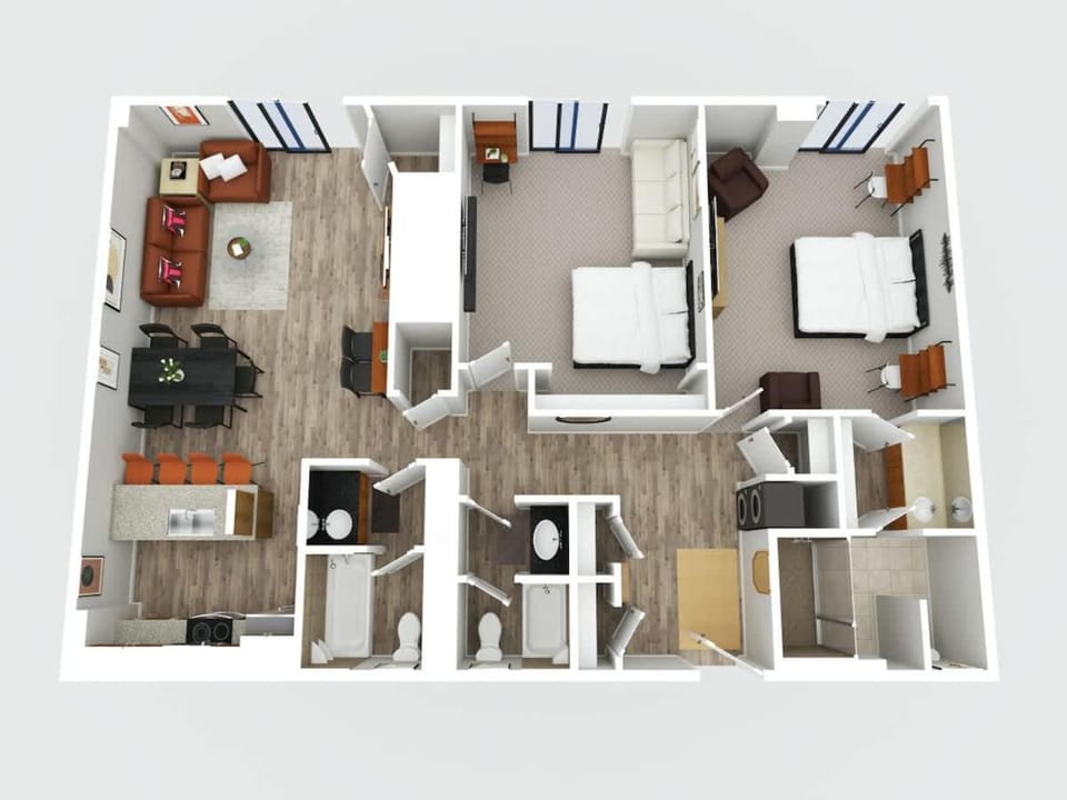 Luxe Park City Condo with 2 King Bed Rooms 4 Beds Apartment in Park City