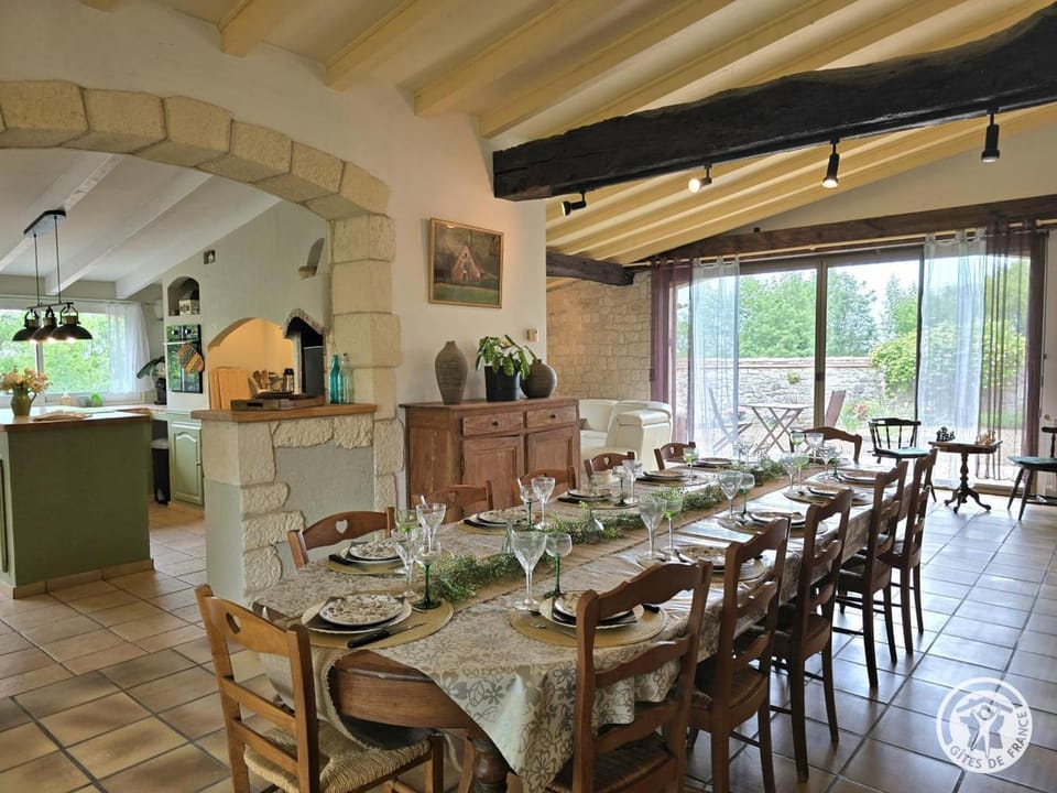 Maison avec piscine, animaux admis - 12 pers. - FR-1-616-585 House in Nouvelle-Aquitaine