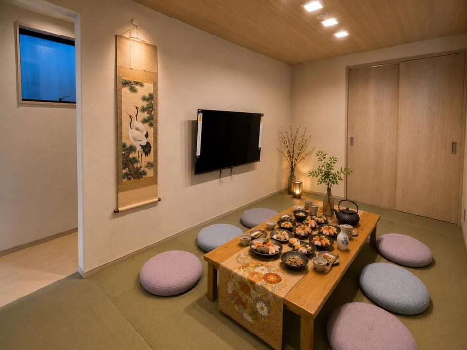 MiiA House Tokyo, Grand Opening Jun 2026, Japanese Modern, 7 Guests, Asakusa & Ginza, Airport Access Apartment in Japan