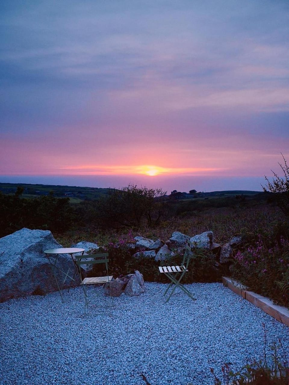 Sea View Caravan with Wood-Fired Sauna Luxury tent in Zennor