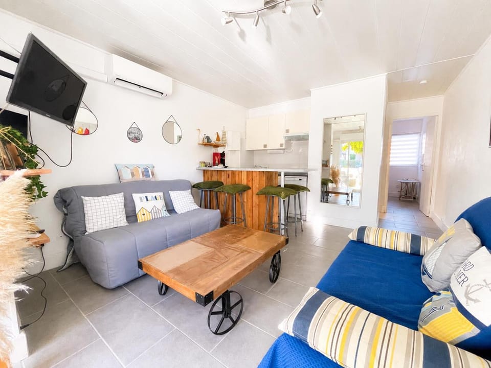 APPARTEMENT T2 CLIMATISÉ AVEC JARDIN - 5 personnes Apartment in Occitanie