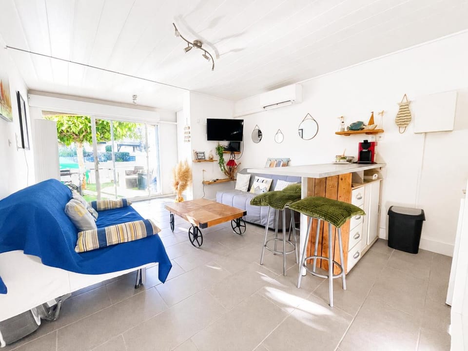 APPARTEMENT T2 CLIMATISÉ AVEC JARDIN - 5 personnes Apartment in Occitanie
