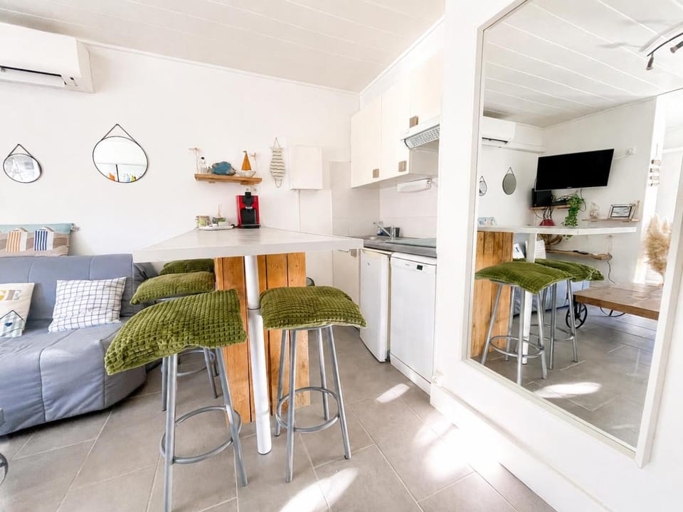 APPARTEMENT T2 CLIMATISÉ AVEC JARDIN - 5 personnes Apartment in Occitanie