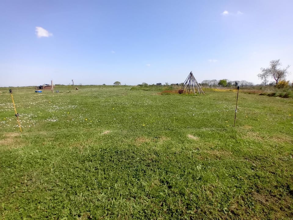 Emplacement tente chez l'habitant Campground/ 
RV Resort in Louannec