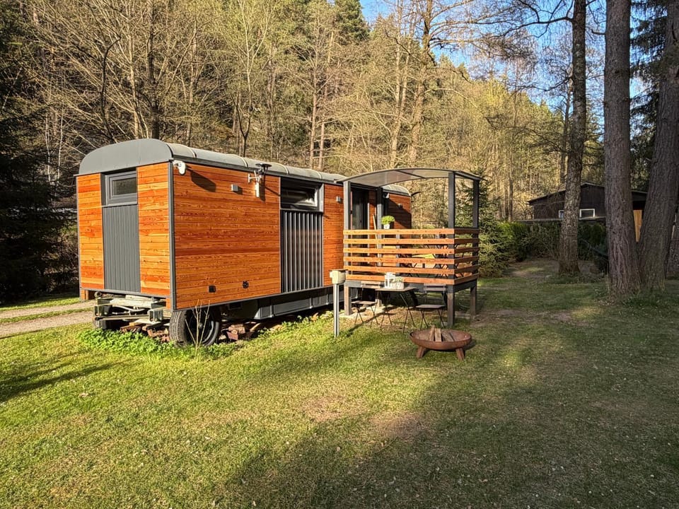 Annín Maringotka Tree Park Camp Campground/ 
RV Resort in Czechia