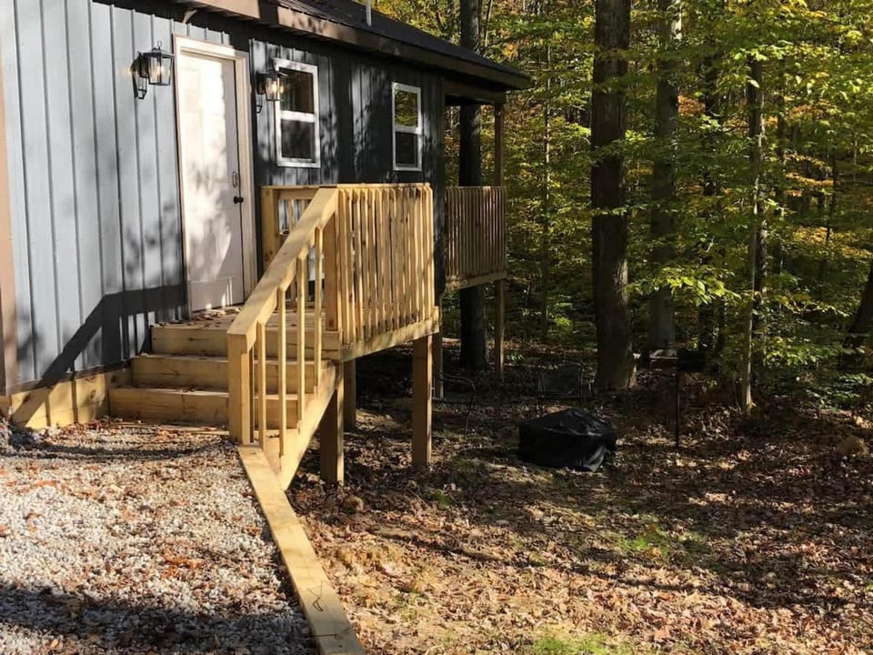 Forest Aisle at Avenwood Cabins Cabin in Falls Township