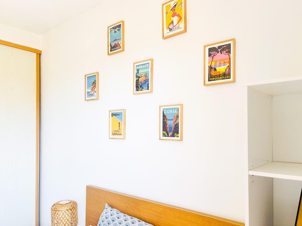 T2 with parking, Air-conditioned, 10 min from the beaches of Cannes Apartment in Mougins