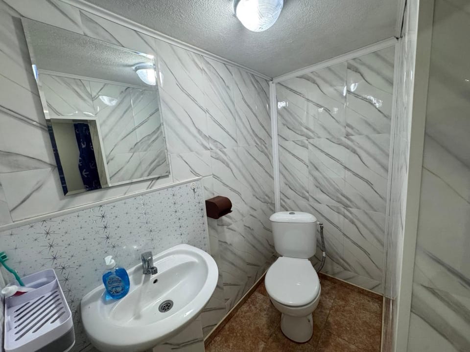 Shower, Toilet, Bathroom, towels