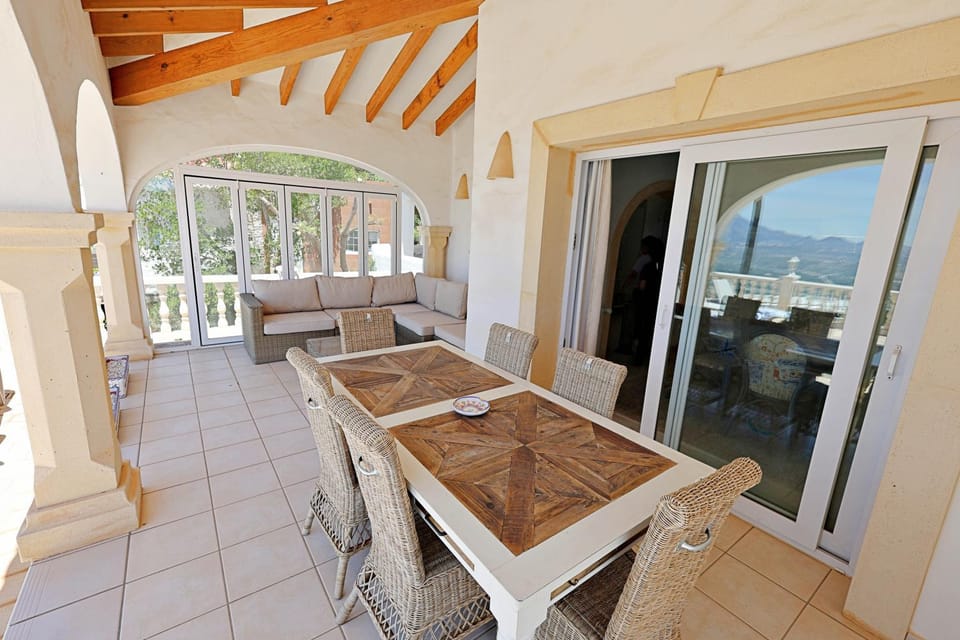 Alegria - pool and stunning ocean view in Altea Villa in Marina Baixa
