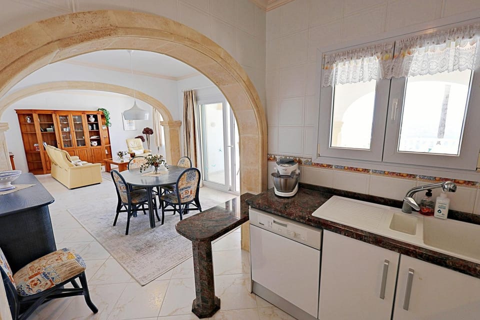 Alegria - pool and stunning ocean view in Altea Villa in Marina Baixa