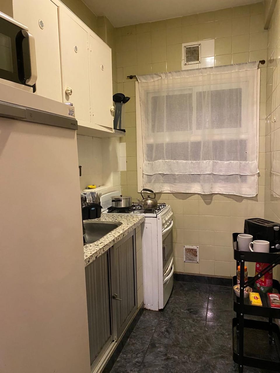 Kitchen or kitchenette, kitchen