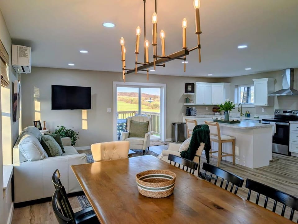 Scenic Homestead Barndominium Farm Stay in Finger Lakes