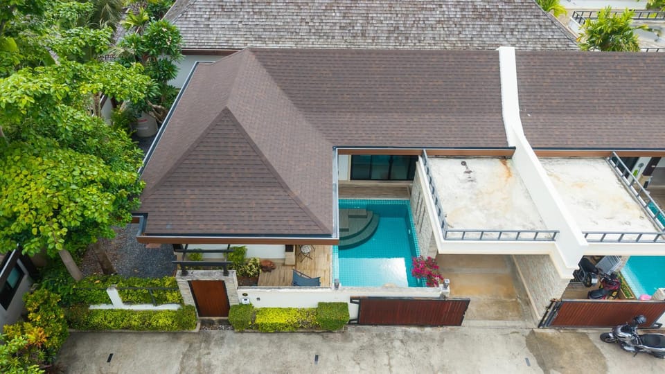 Rawai 2D5号两卧泳池别墅 100米到拉威海滩 近top's便利店 麦当劳 泰拳馆 Villa in Rawai