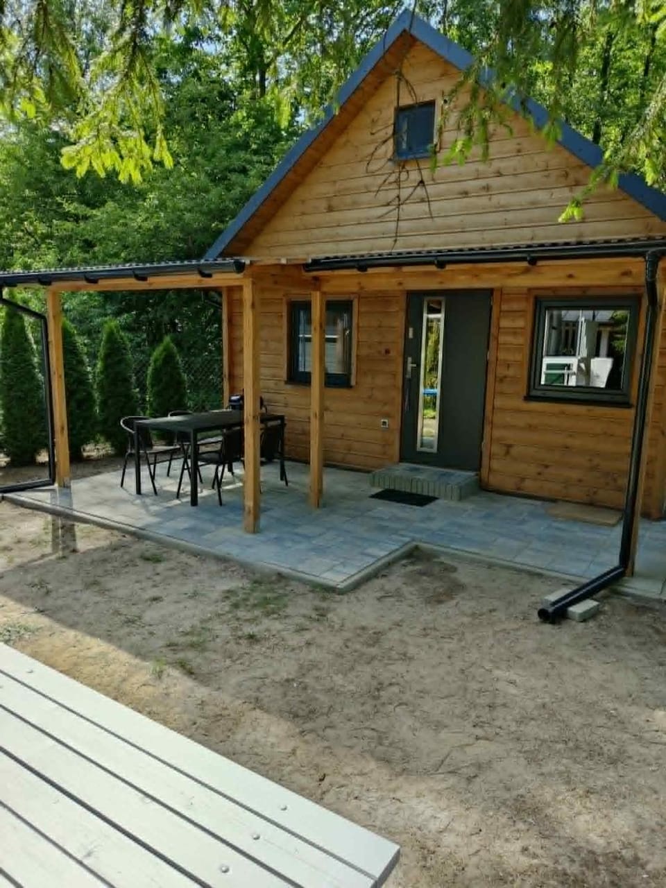 Domek letniskowy z antresolą w Okuninka klimatyzowany House in Poland