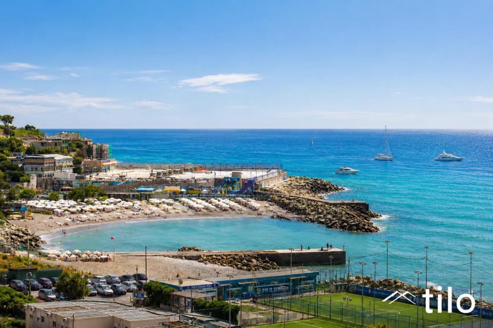 Waterfront Lux •3BR •Sea View •Sauna • By Tilo Apartment in Genoa