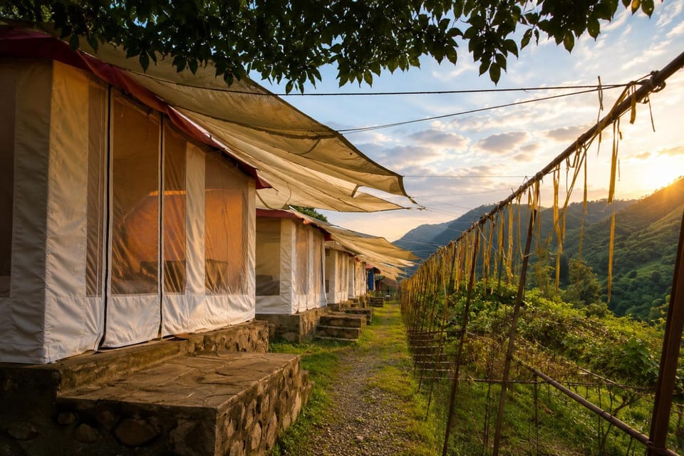Stay Blessed Ecostays - Glamping and Stone Villas, offbeat jungle stay with Organic Food Campground/ 
RV Resort in Uttarakhand