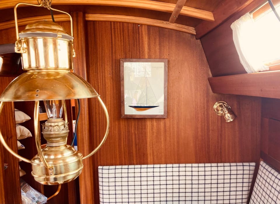 Marina Sopot experience - stay on a classic sailing yacht Docked boat in Sopot