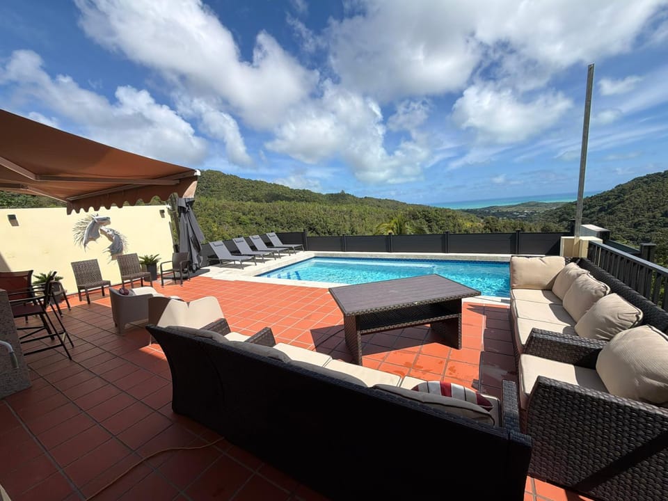 Mountain Sea Serenity Villa in Fajardo