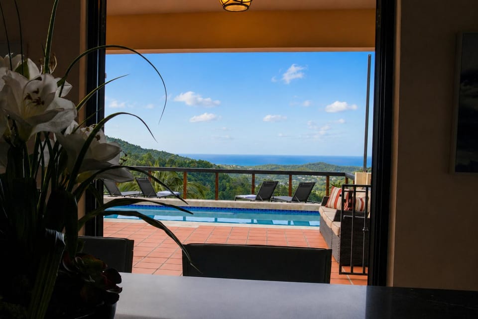 Mountain Sea Serenity Villa in Fajardo