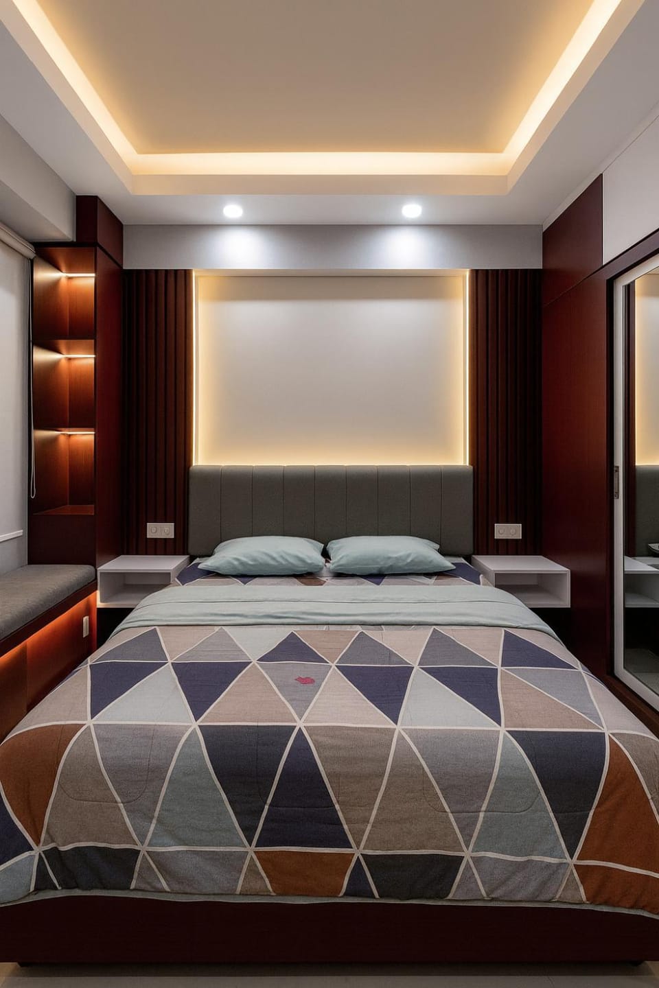 Bed, Photo of the whole room, Bedroom