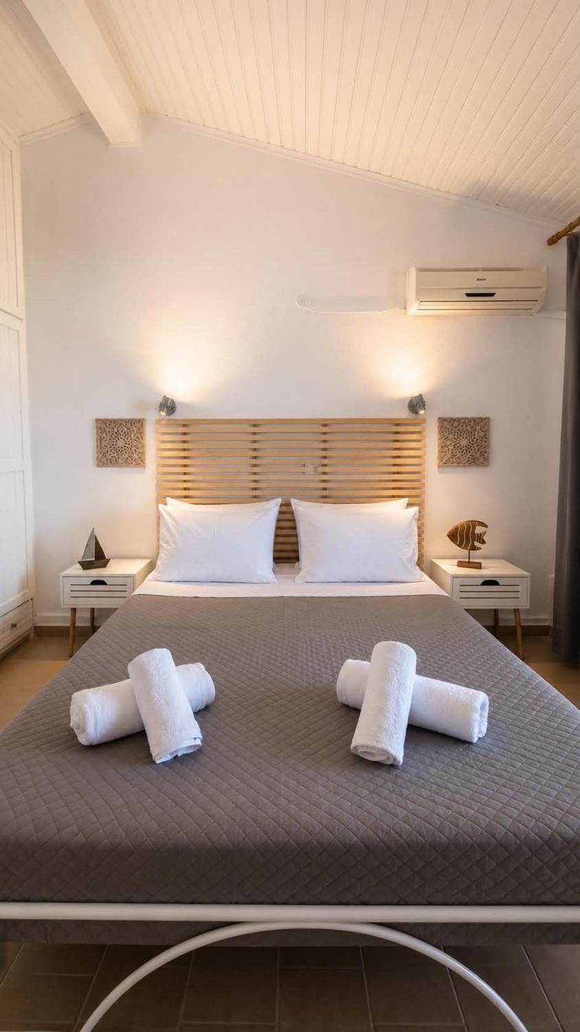Aether seaview Apartment hotel in Corfu, Greece