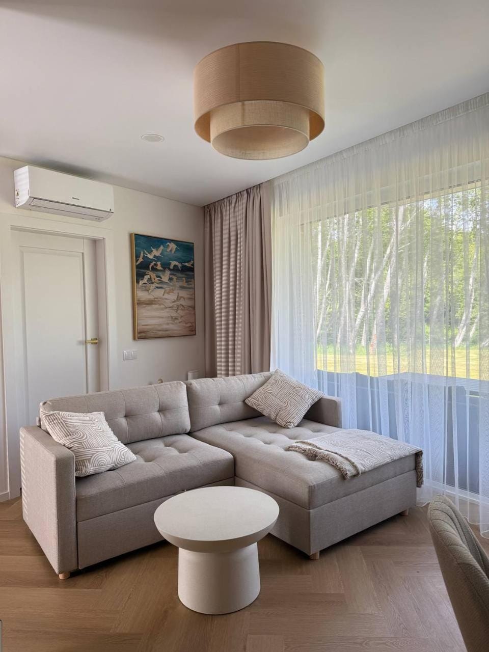 Recreation in the river valley, in Šventoji, 300 m from the center Apartment in Palanga
