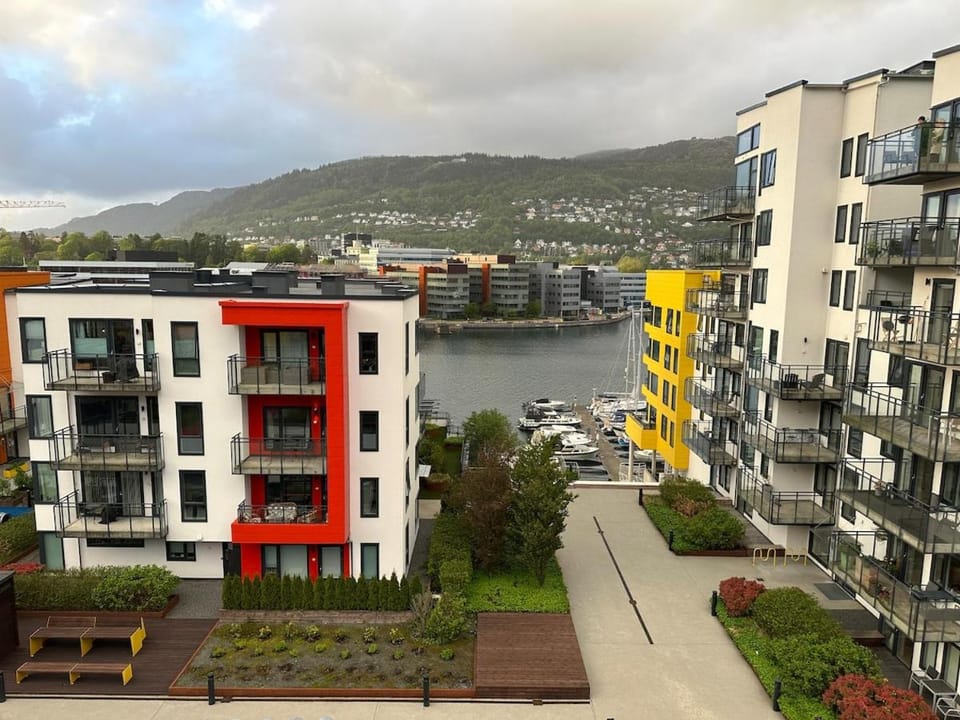 Vicken Inn Modern Studio in the Vibrant Waterfront Apartment in Bergen