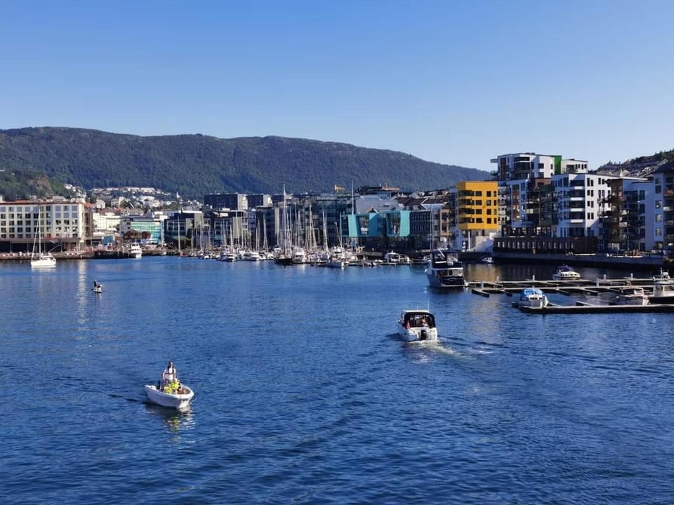 Vicken Inn Modern Studio in the Vibrant Waterfront Apartment in Bergen