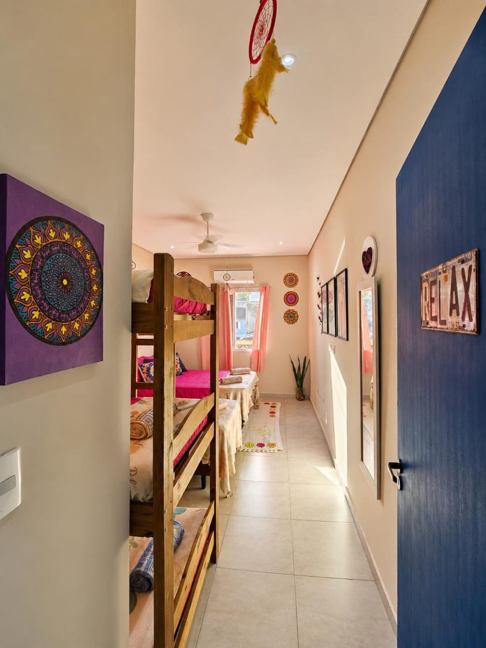 Photo of the whole room, Bedroom, bunk bed, internet, room service, air conditioner