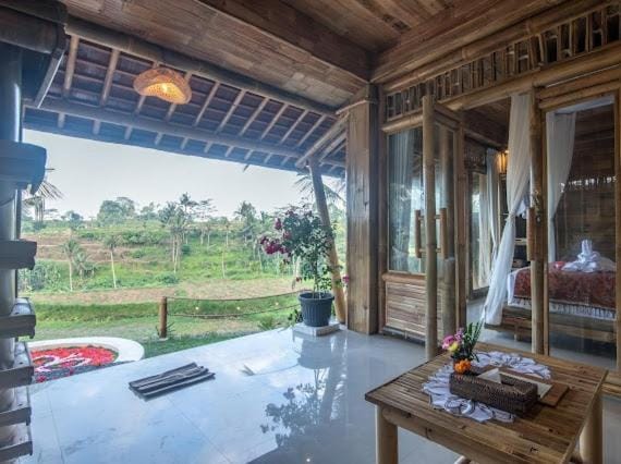 Uma Bali-Bamboo House Villa in Selat