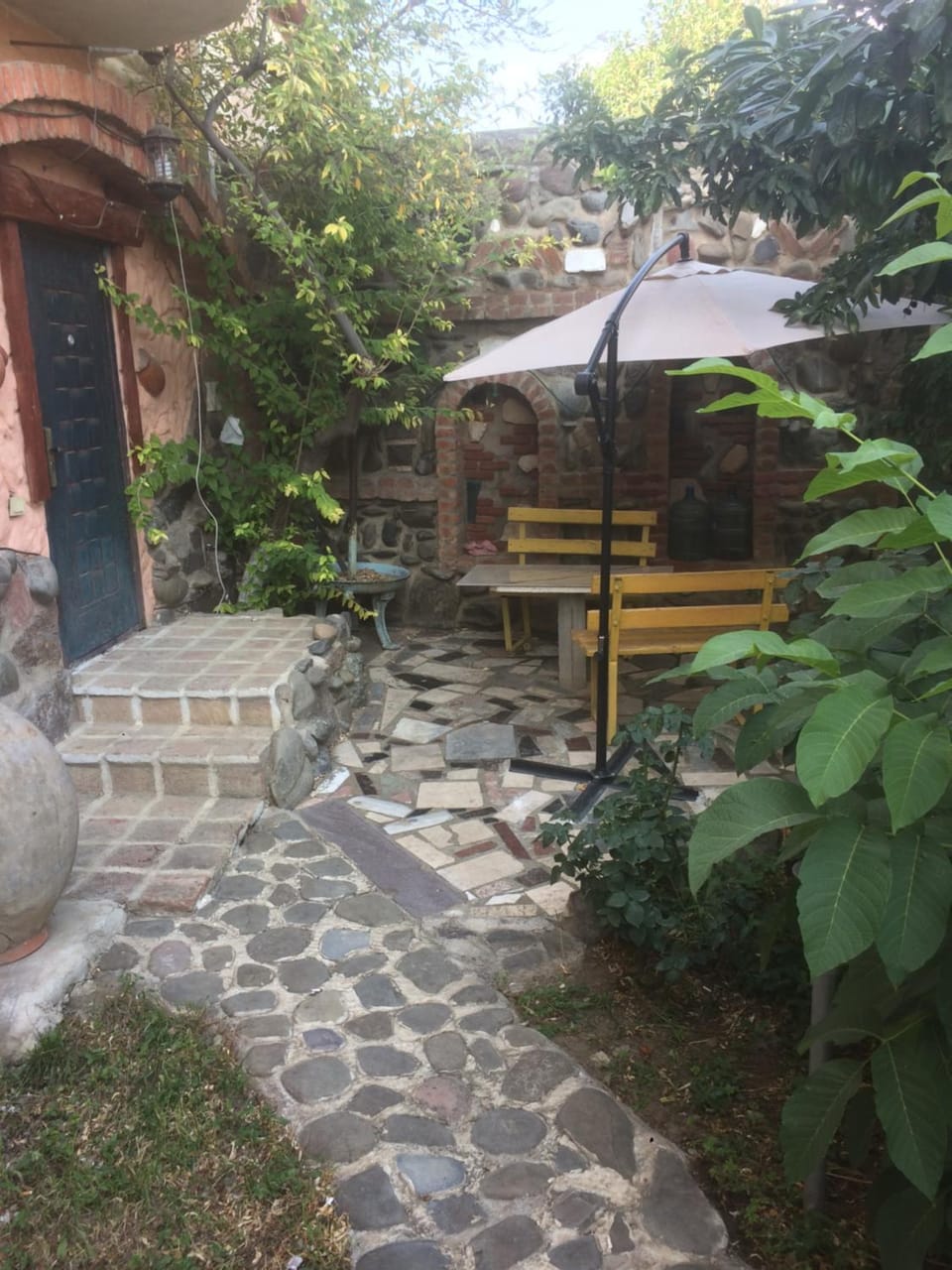 Property building, Patio, Garden view