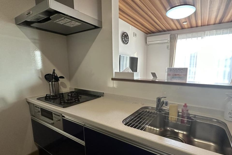 Kitchen or kitchenette, kitchen
