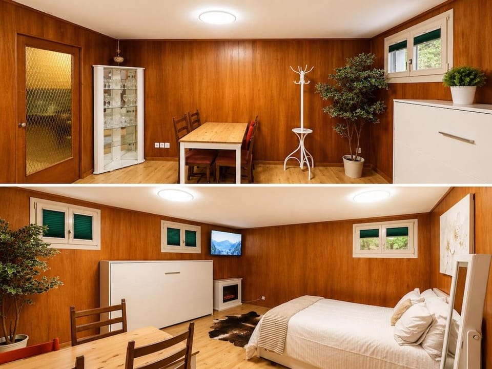 Living room, Dining area, Bedroom