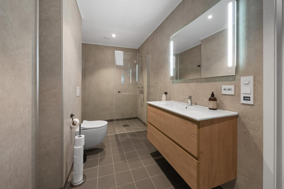 Shower, Toilet, Bathroom, towels