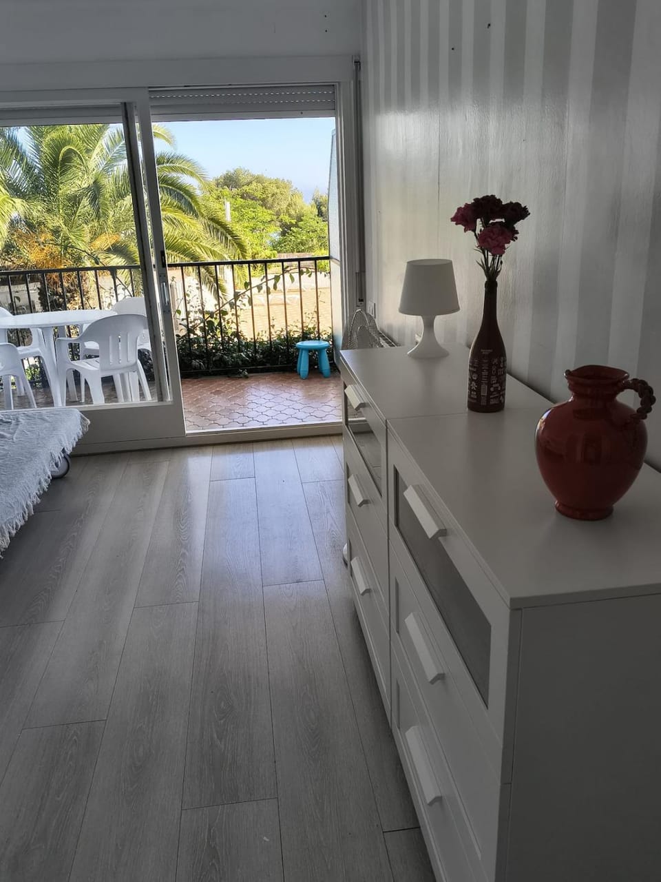 Sea View Studio with Pool Apartment in Selva