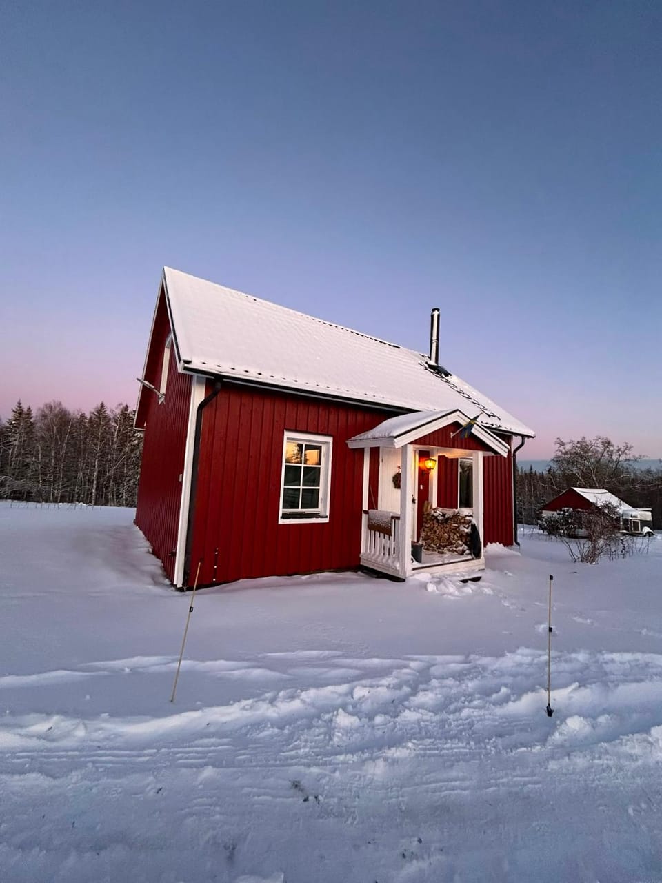 Property building, Winter